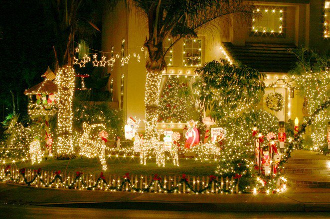 House With Lights