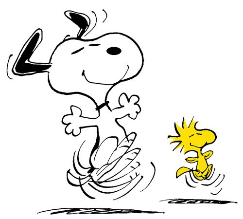 Snoopy and Woodstock